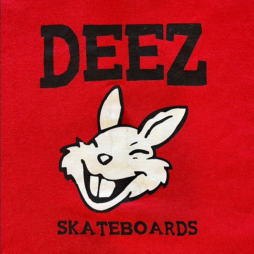DEEZ Skateboards graphic tee Size Medium - Picture 2 of 6